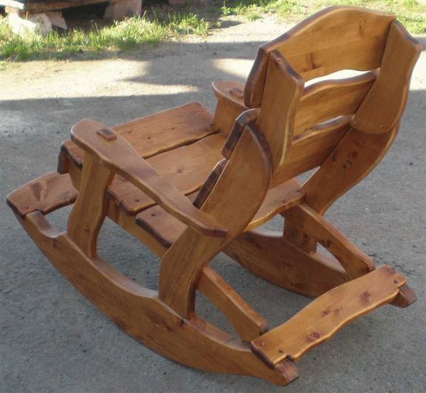Кресло-качалка из дерева своими руками (18 фото): чертежи и размеры