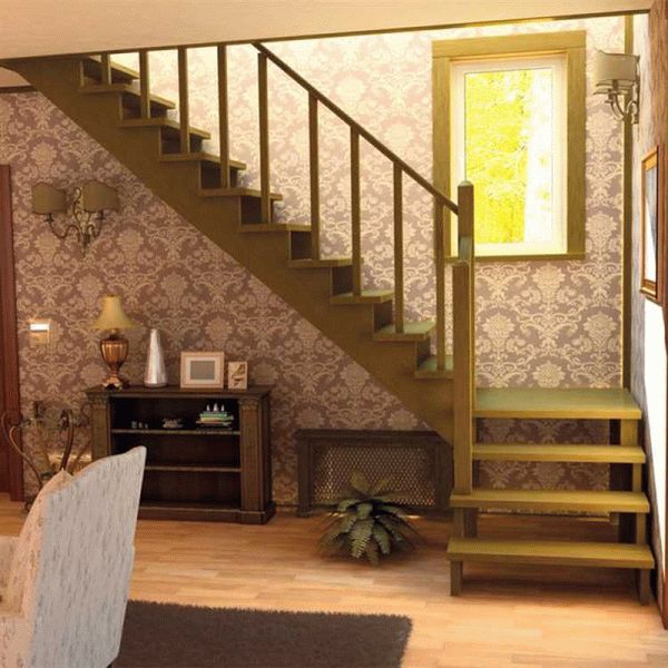 Фото и дизайн лестниц в деревянном доме