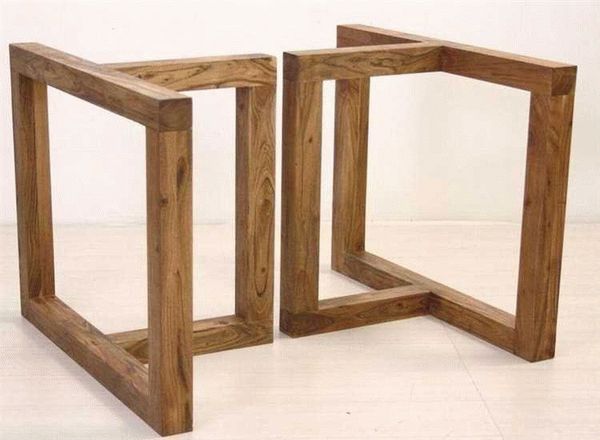 Деревянное подстолье: изысканные фотографии идеального стола